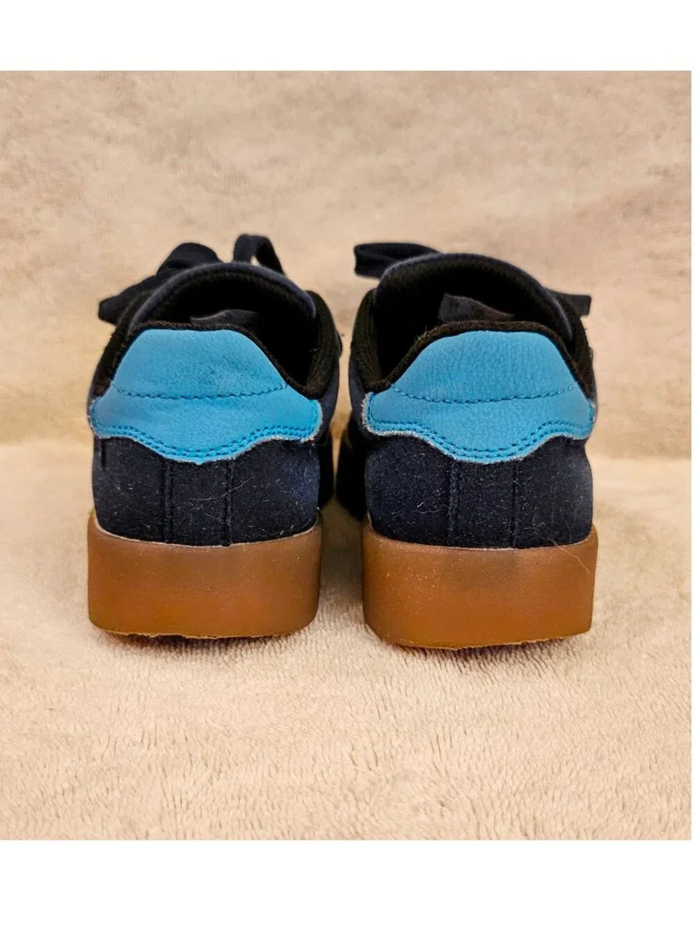 Lucky Steps Little Kid Boys Sneakers in Navy Blue (Sz 13)